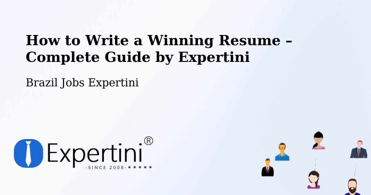 Resume Writing Guide for Job Seekers – Nova Iorque - Nova Iorque, Brazil Jobs Expertini